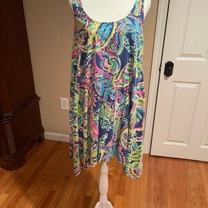 Lilly Pulitzer Racerback Tank Dress Size L